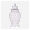 Decorative Ceramic Ginger Jar, 26"h