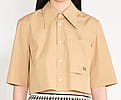 Short Cut Shirt by Nackiye (Caramel)