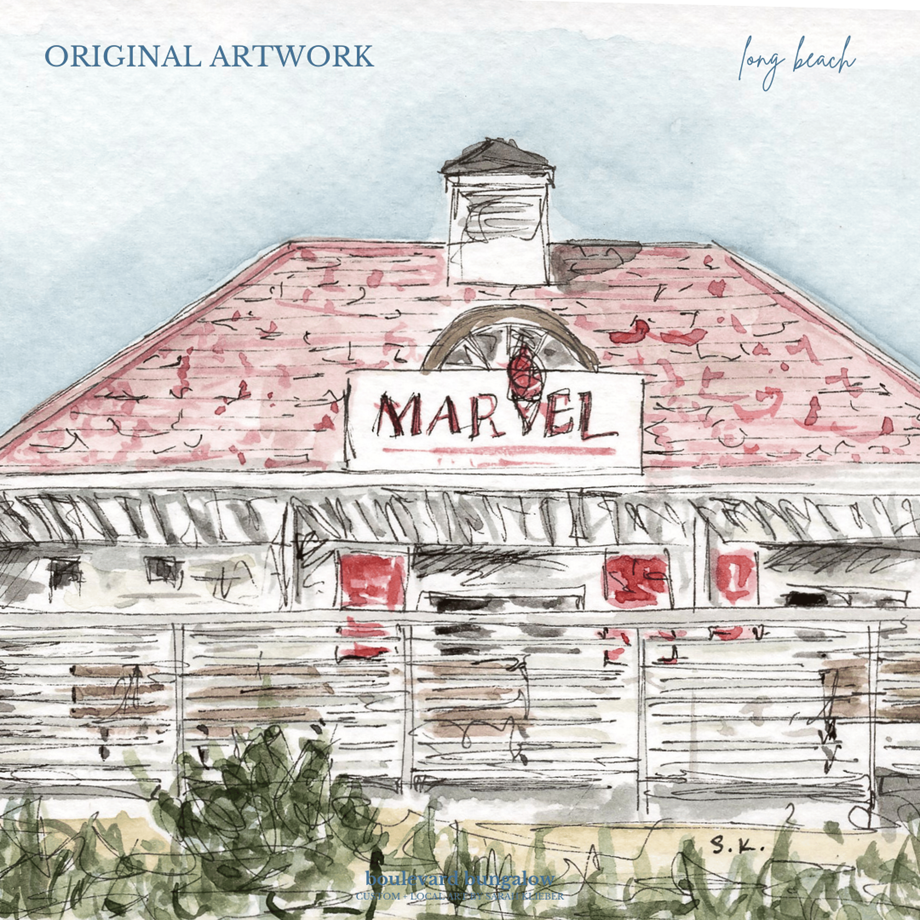 Long Beach Marvel 4"x 6"