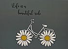 🌼 Life is a Beautiful Ride Greeting Card 