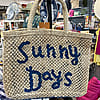 Sunny Days Blue Tote Bag