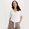 XCVI Curine V-Neck White