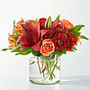 Crimson Leaves Bouquet