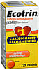 Ecotrin Regular Strength Aspirin Tablets