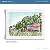 North Fork Flag Truck - 5"x7" Limited Edition Print
