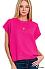 Hot Pink Sweater Top