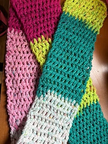 Handmade Crochet Scarf- 10 Different Styles