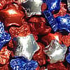 Milk Chocolate Red White Blue Stars