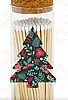 Thankful Greetings Botanical Christmas Tree Matches