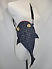 Shark Purse - Black-N-Dots