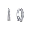  20 mm x 23 mm Double-Hoop Earrings