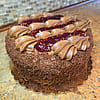 Raspberry Fudge Layer