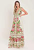 Gorgeous printed roses maxi