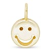 Gold Happy Face Charm
