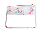 Clear Cosmetic Floral Pouch