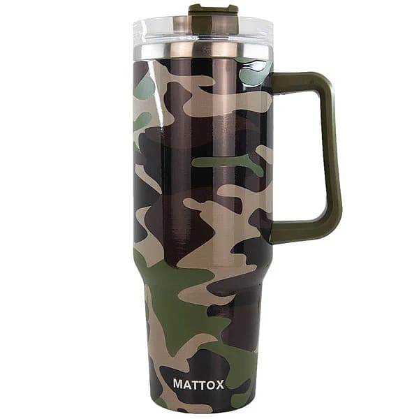 Camo Print Tumbler Cup