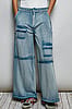 Pol Clothing Vintage Wash French Terry Pants