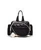 Tennis Quilted Duffel in Black