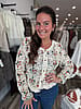 Boho Tapestry Crochet Sweater