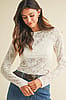 Whispering Petals Lace Top