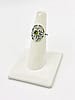 Peridot Size-7 Rings Sterling Silver