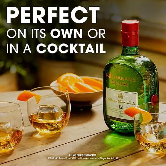 Buchanan's Deluxe Blended Scotch Whiskey (750 ml)
