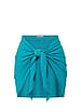 Liv Sarong In Jungle Green Metallic Pique