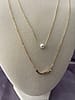 Double Necklace Pearl Set