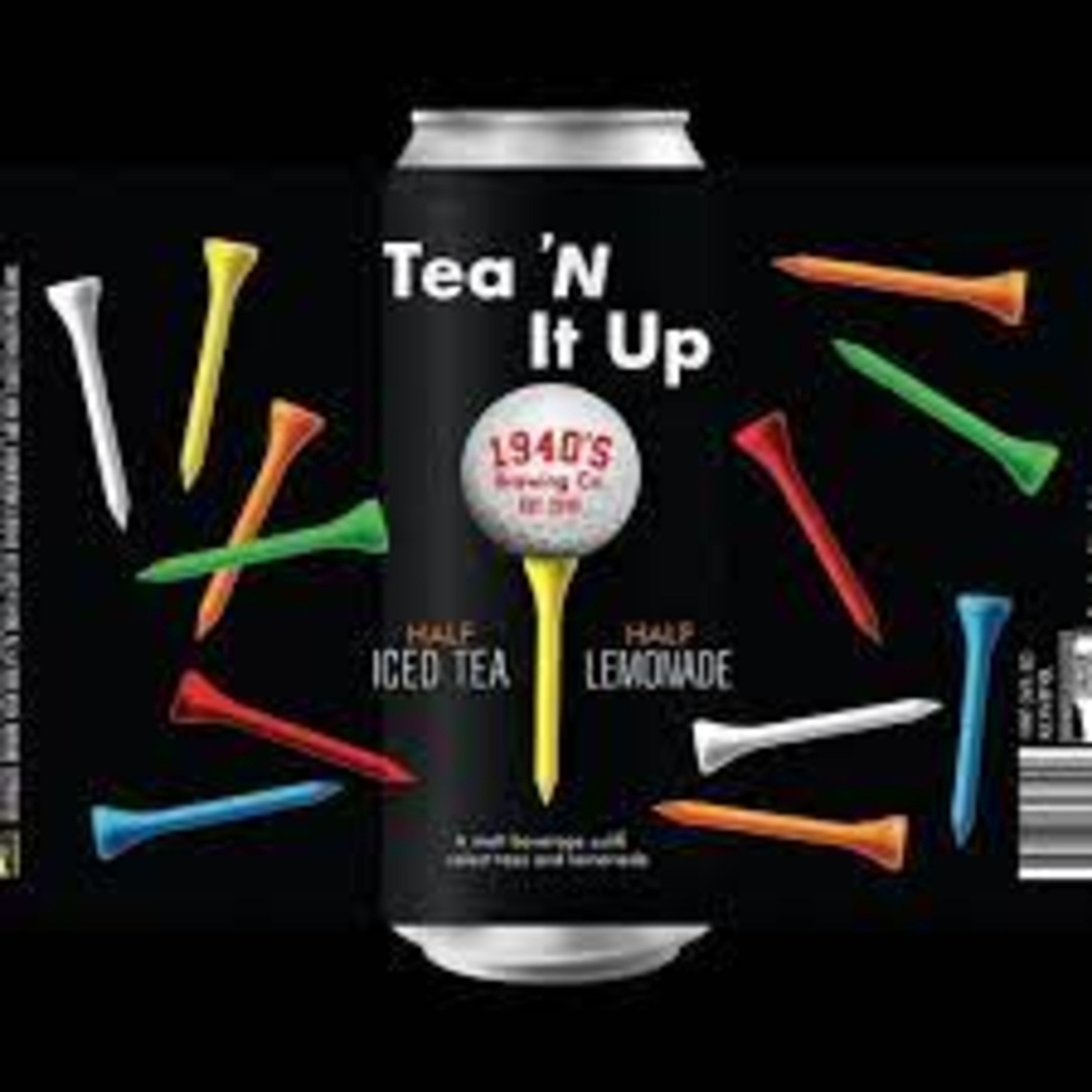 1940's Brewing Company Tea' N It Up Peach Tea