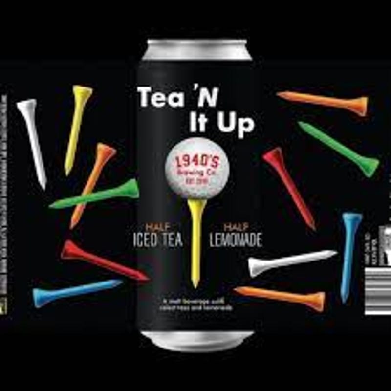 1940's Brewing Company Tea' N It Up Peach Tea