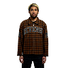 Revenge  Valkyrie Embroidered Flannel Brown