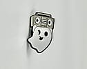  “Boombox Boo” Ghost Enamel Pin (Limited Edition)