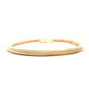 Flexible Gold Bangle Bracelet