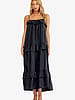 Women’s ruffle tiered loose fit maxi dress