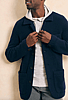 Faherty Men’s Wool Chore Jacket- Navy
