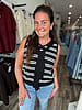 Classic Stripe Sweater Tank