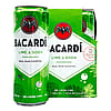 Bacardi Lime & Soda 4pk
