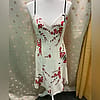 Tracy Reese Cherry Blossom Slip Dress in 100% Silk