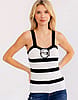 Color Block Stripes Tank