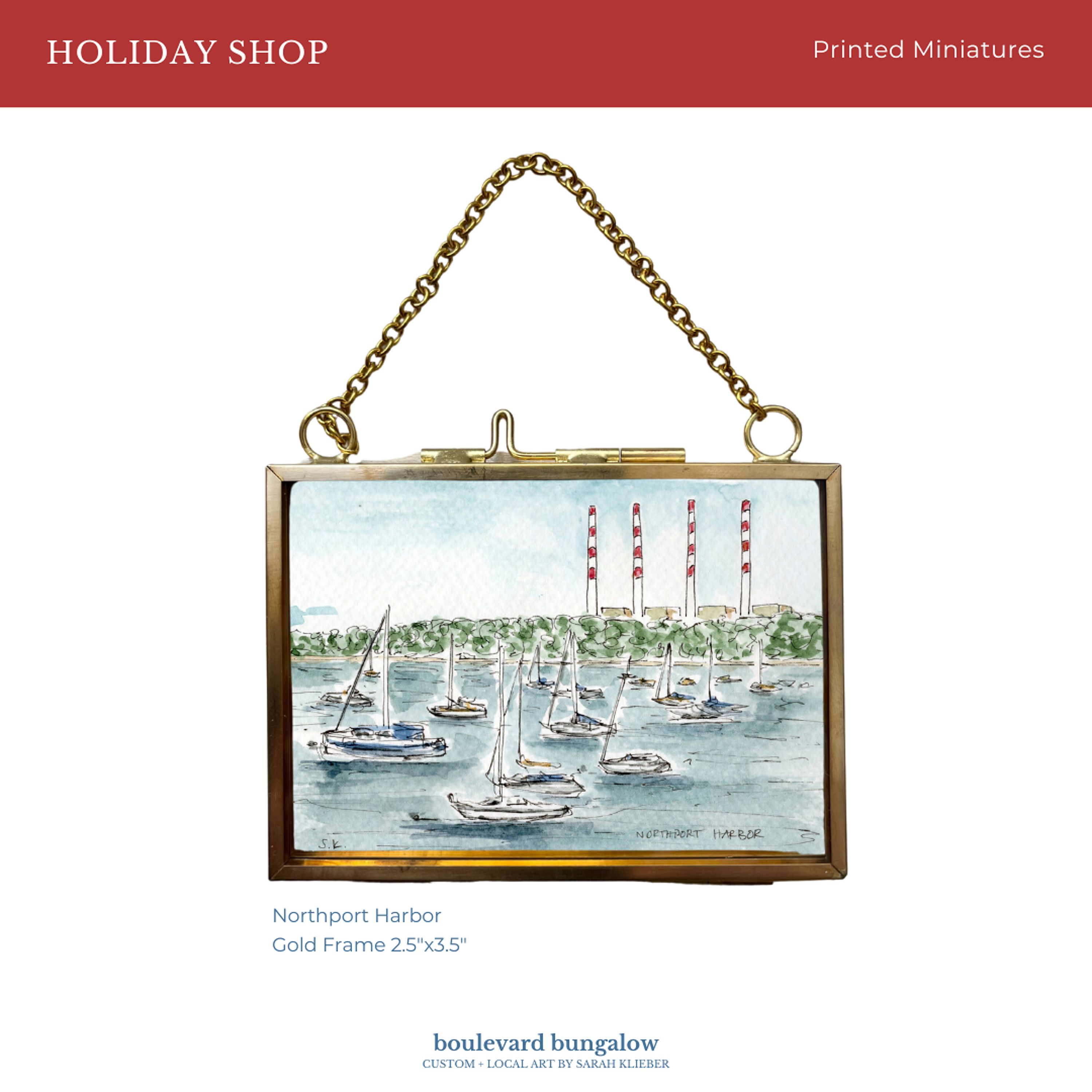 Northport Harbor – Printed Miniature