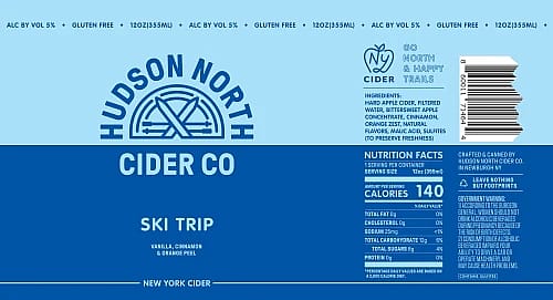 Hudson North Cider Company Ski Trip