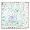 Printed Image Mount Rainier National Park Topographical Bandanna