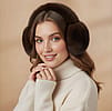 Faux minx ear muffs 