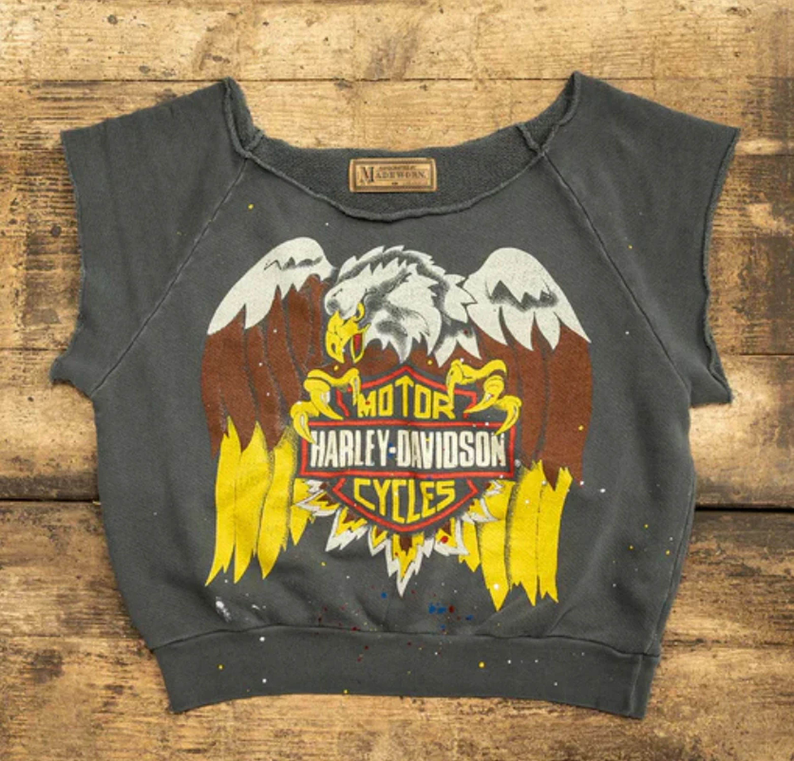 Harley Davidson Shrunken Sweatshirt