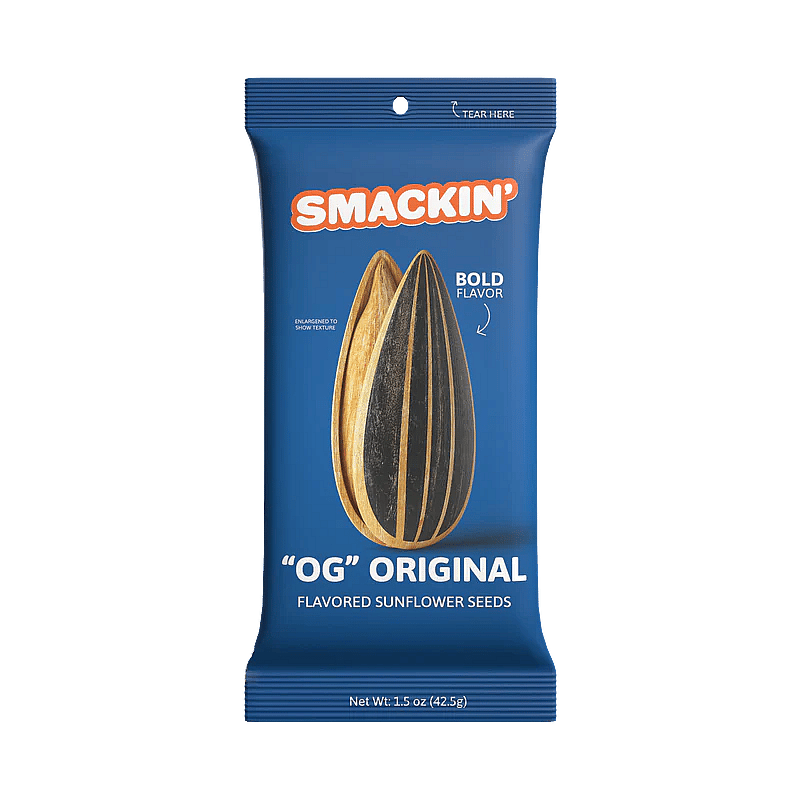 Smackin' Sunflower Seeds 1.5oz Bag