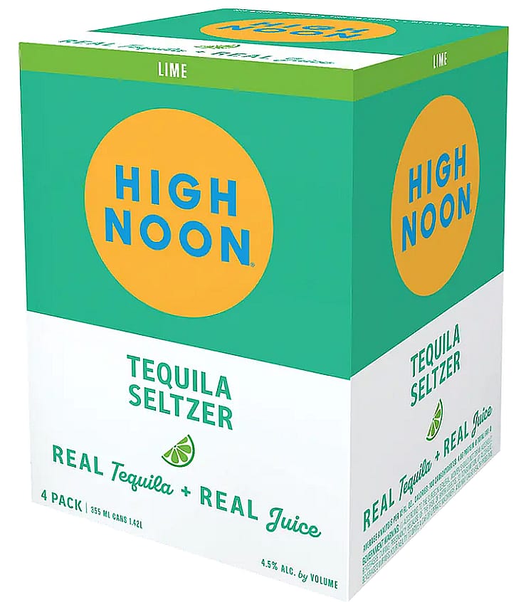 High Noon - TEQUILA Lime & Seltzer Hard Seltzer (355ml 4PK)