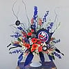 NY Islander Themed Basket