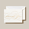 Crane Gold Flourish Thank You Notes