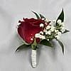 Single Rose Boutonniere
