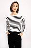 Molly Bracken Button Back Stripe Sweater (Size Small)